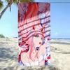Anime Z-Zero Two D-Darling In The F-Franxx Towel Soft Pool Gift For Travel Gym Shower Camping Quick Dry Sports Large Beach Towel