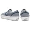 Vans OG Classic Slip-On Inside Out Denim Unisex Sneakers Blue Indigo VN0A32QNIND