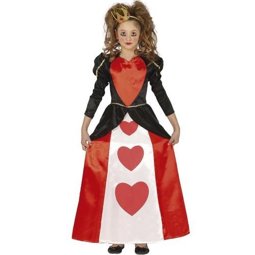 Fiestas Guirca Girls Heart Queen Costume Dress