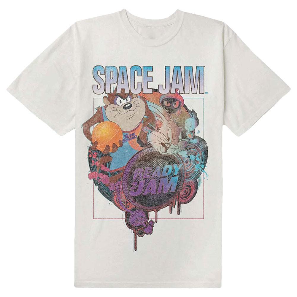 Men s Space Jam Ready 2 Jam Slim Fit T-shirt Large White XXXL
