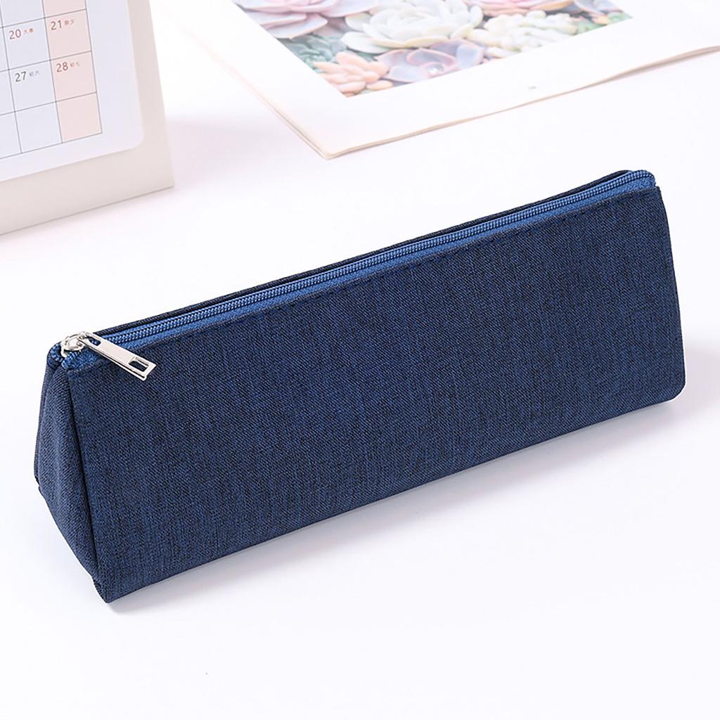 Pencil Cases Bag Stationery Holder Case Storage Box Zipper Pencil Pouch Student School Supplies Storage Pouch Makeup Pouch Purse