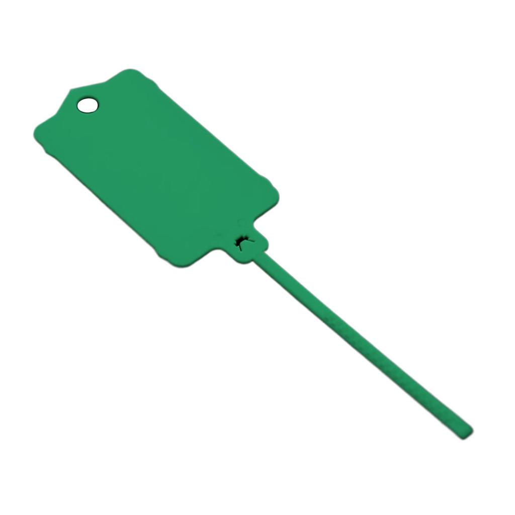 100 sztuk/partia Etykiety na klucze Trwałe i niezawodne wielokrotnego użytku plastikowe paski do różnych zastosowań Regulowane czerwone