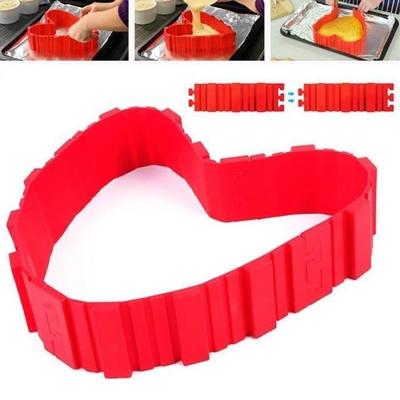 Cake Mold - Magic - Snake - Food Grade Silicone - 4 Pieces - Flexible and Resistant