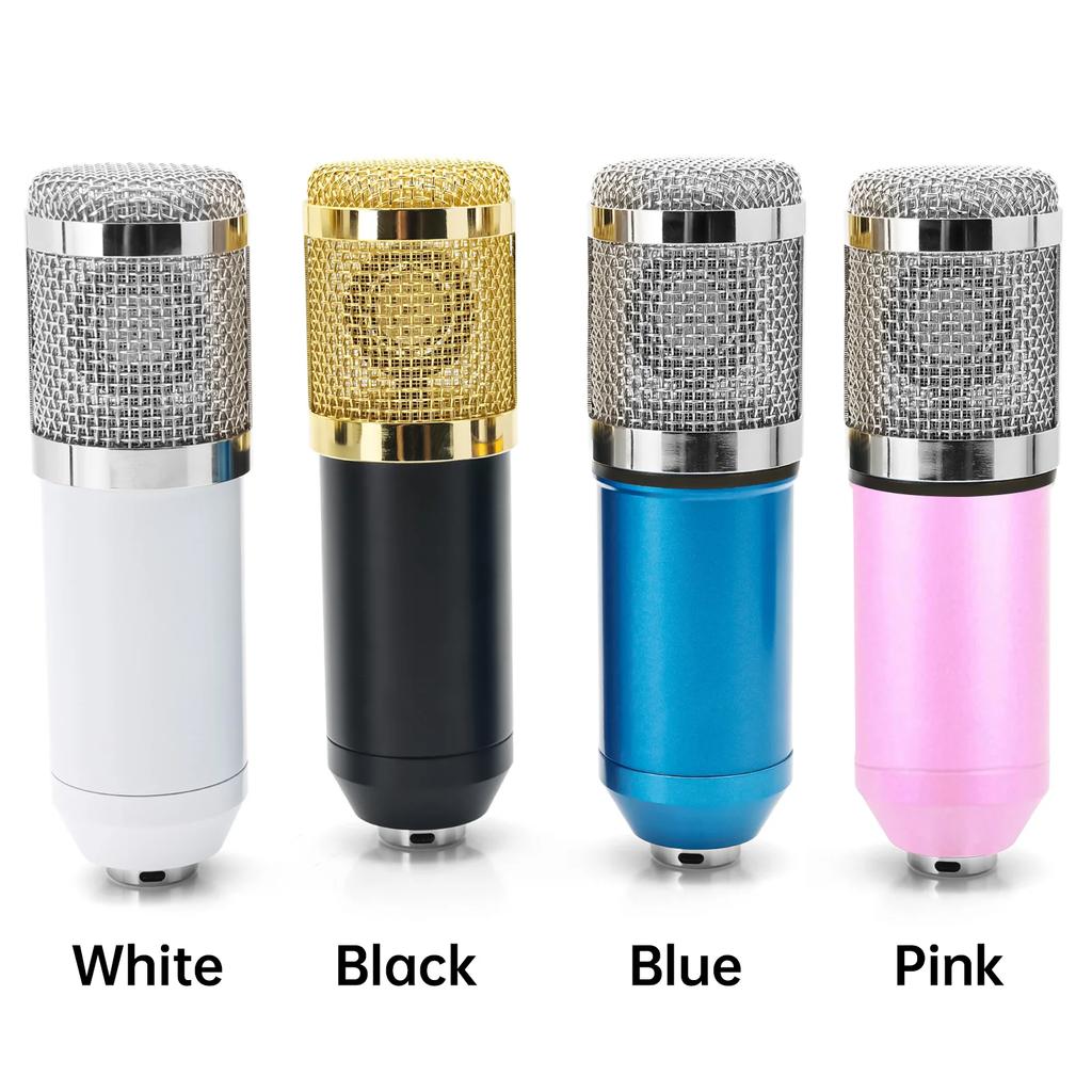 Professional BM 800 karaoke microphone BM800 studio condenser mikrofon mic bm-800 For KTV Radio Braodcasting Singing Recording