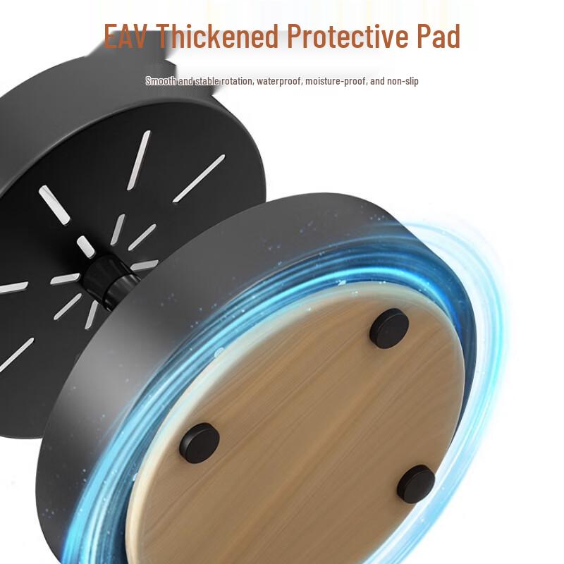 Rotatable Kitchen Spice Organizer Turntable