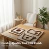 Card Holder Die with Wooden Board Craft Tool Repeatable for Workshops