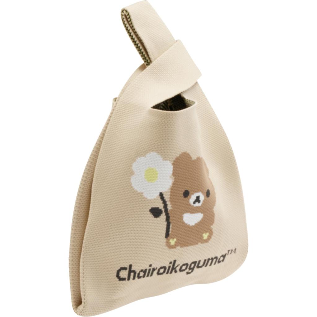 Rilakkuma Knit H360 X W200mm San-X Bag, Chairoikoguma, CA73203,