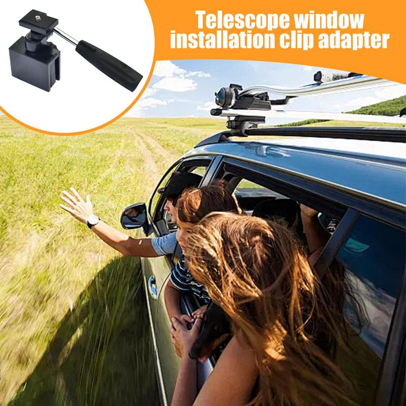 Adjustable Camera Telescopes Car Window Mount Clip Adapter For Spotting Scope Monocular Telescope Bracket Clamp supplies