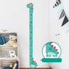 Cartoon Baby Dinosaur Kids Altezza Adesivo PVC autoadesivo Giraffa Unicorno Bambini Altezza Righello Animal Wall Decals Home Decor