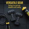 1 pc/ pair Ergonomic Shape Weight Lifting Grips Anti-Slip Grips  Barbell Exercises