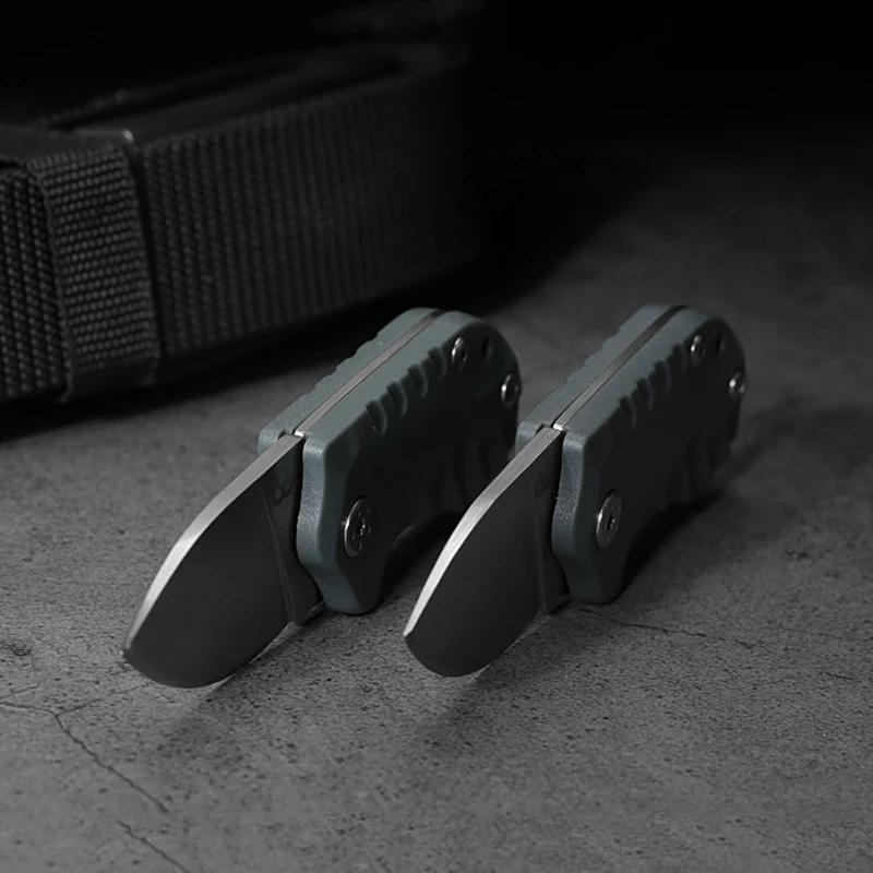 New Mini Folding Knife Stainless Steel Fruit Knife EDC Express Cut Box Portable Tool Carry on Keychain Knives Gift