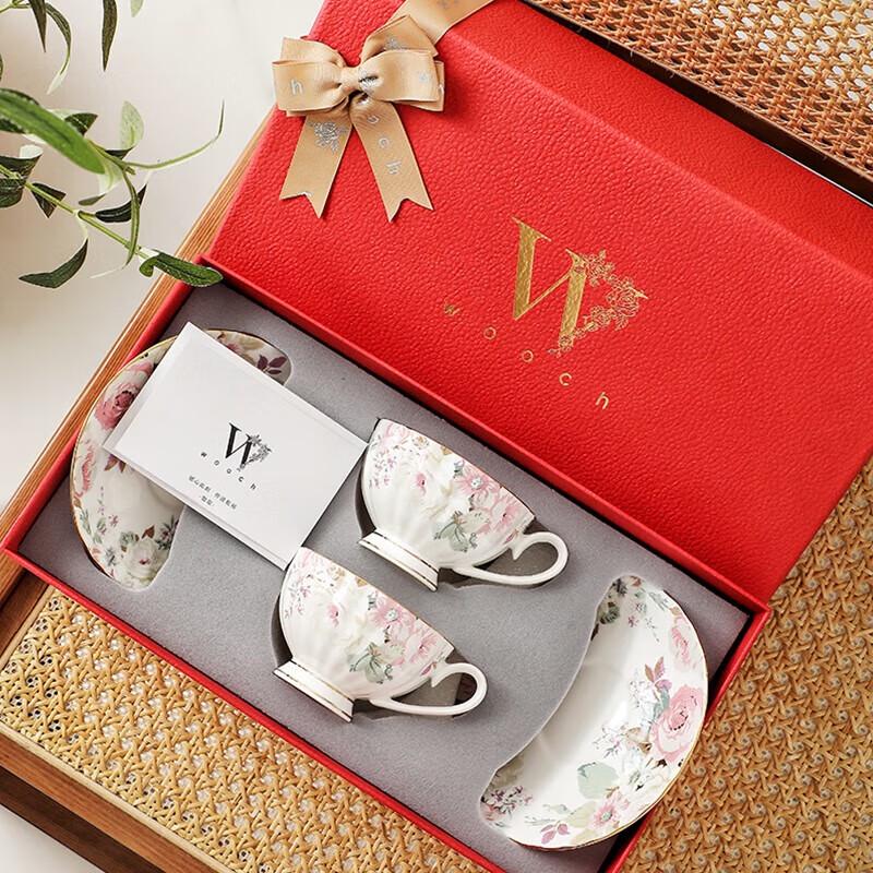 WOOCH Sweetheart Premium Ceramic Cup & Saucer Gift Set