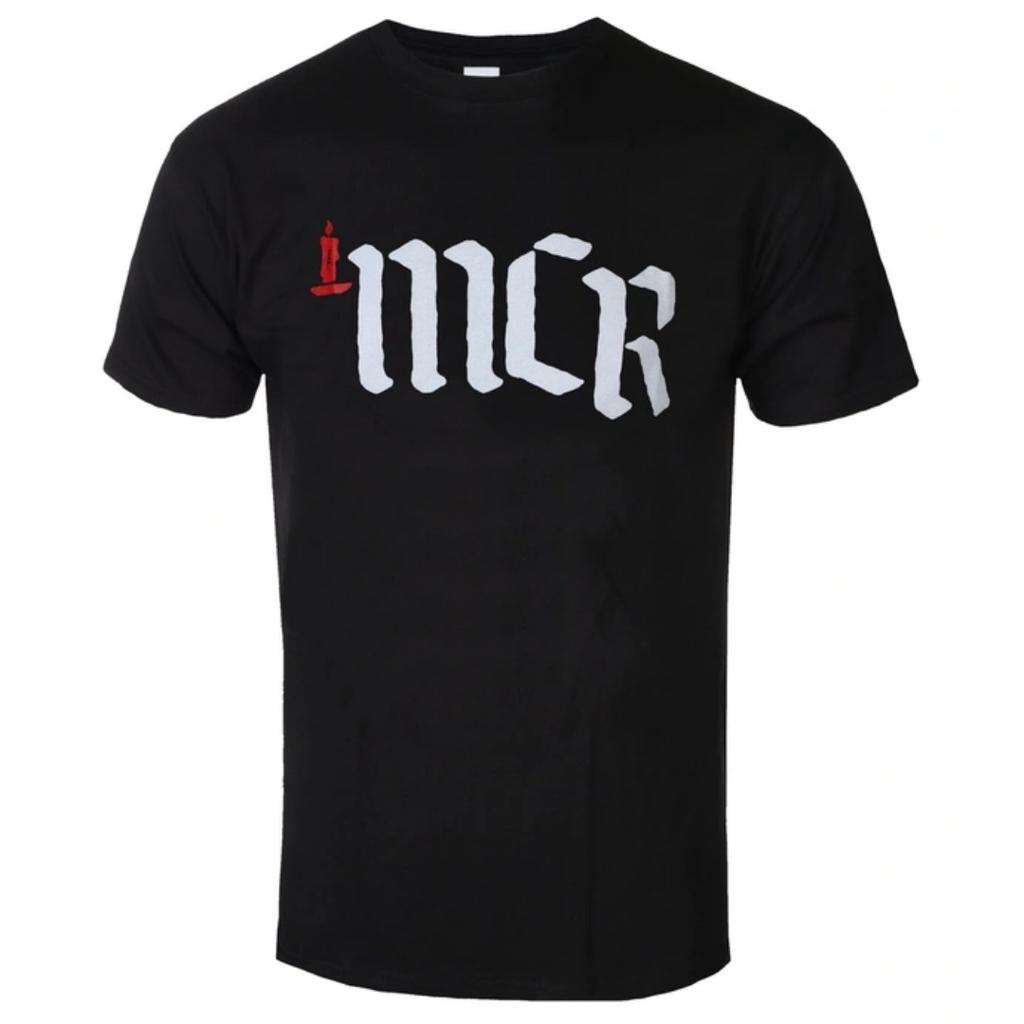 My Chemical Rounisexce Mcr Logo Muster Gedrucktes T-Shirt Gothic Stil T-Shirt Emotionale Punk Band Für Unisex Und Unisex