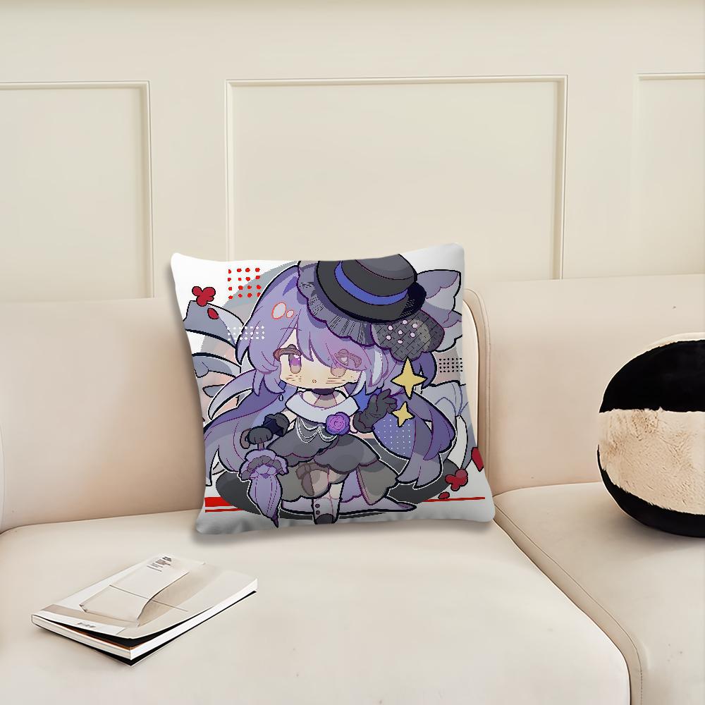 Hot Game Honkai Star Rai cushion cover Pillow Cover Decoration Room Home Sofa living Office Car Nordic Simplicity