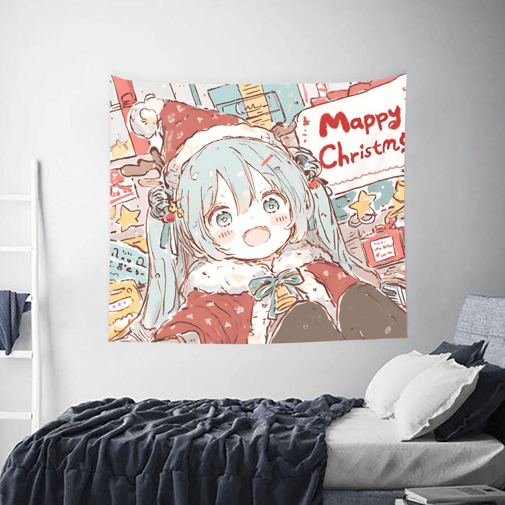 Cutecore Hatsune Miku Tapestry Room decoration Home Decoration Tapestry Decor Accessories Cute Room Decor