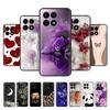 For Honor X8A Case 6.75" Cute Liquid Silicone Soft Phone Back Cover Cases For Honor X8A HonorX8A Protection Coque Fundas Capa