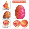 3D Printed Snake Egg and Dragon Egg Toys Fully Articulated Snake Dragon Collection Surprise Simulation Toy Decoration