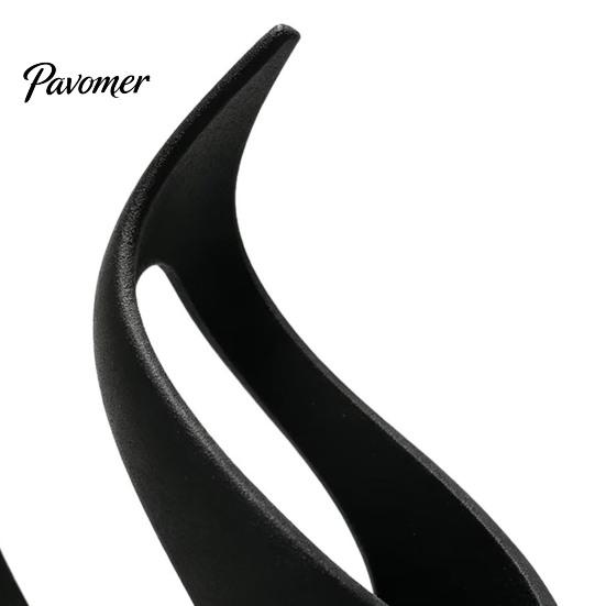 Modern Wine Rack 3D Printed Flame Bottle Holder, Sculptural for Holder Home Bar, Decorative Tabletop Storage Stand, Creative Gift Organizer