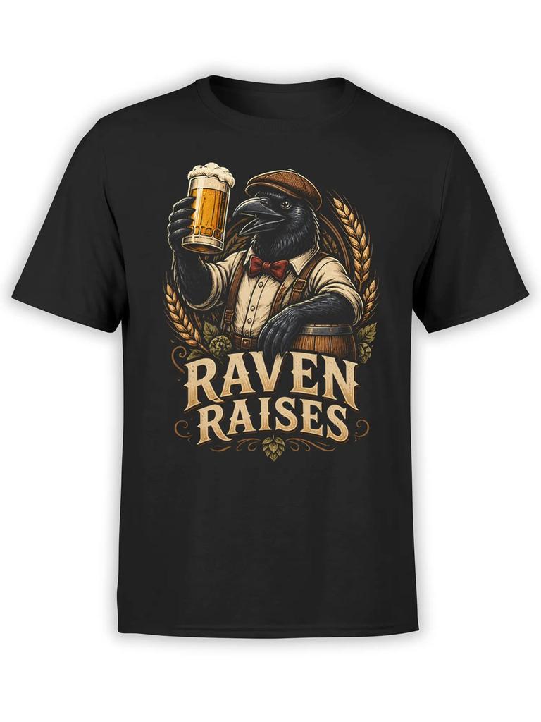 Raven Barkeep Beer Tshirt Unisex