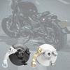 Motorcycle Drum Brake Assembly Front Brake Kit With Reinforced Brake Blocks Metal Construction Reliable Stopping Power