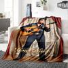 Elvis Presley Personalized Name Blanket Gift Personalized Blanket Soft Warm Cozy Suitable for Sofa Couch Livingroom Living Room All-Season Use