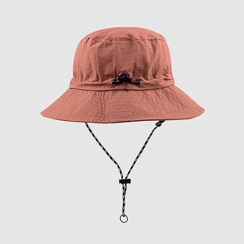 Waterproof Fisherman Hat Sun Protection Women's Summer Men's Thin Design Quick Drying Cycling Folding Sun Protection Portable