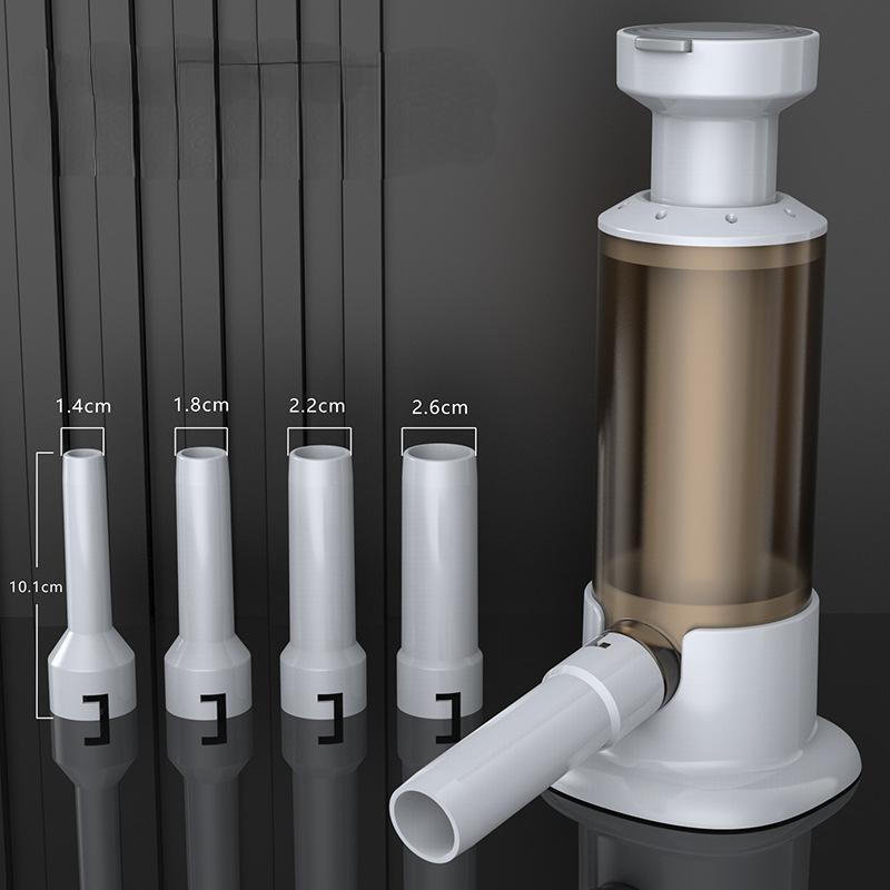 Sausage Stuffer with 4 Different Sizes Stuffing Syringe Tubes StufferQuick Sausage StufferFillerSyringeSmall Sausage Tools