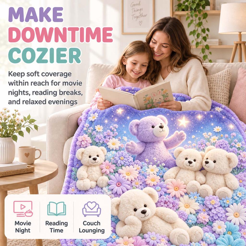 Blanket for Sofa, Bed and Travel, Multipurpose Shawl Throw Blanket, 150 100