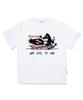 ESCAPEFROM Photographer Escf Logo Collage Print Oversized Short Sleeve T-Shirt White