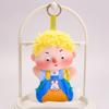 Creative Happy Plush Keychain With Polyester Fiber For Gift And Decoration