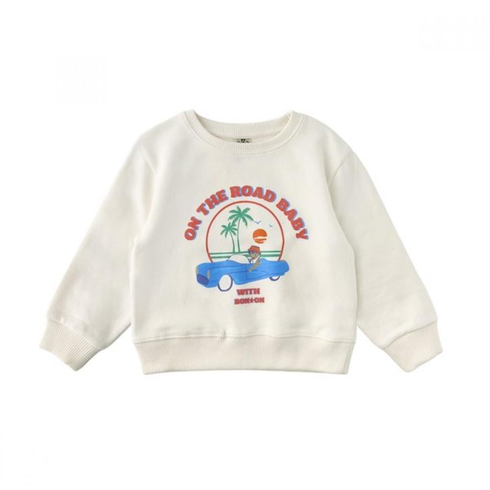 Bonton Sweatshirt 7617t 334 09 WH/110