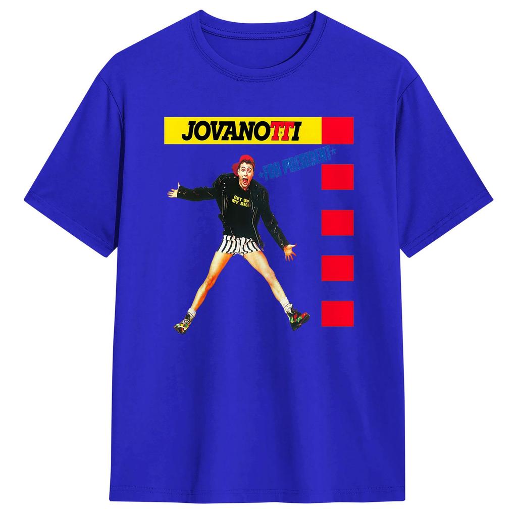 Jovanotti T-shirt Volwassenen Y2K Casual T-shirts Zomer Ronde Hals Harajuku T-shirts Casual Grote Maten Kleding