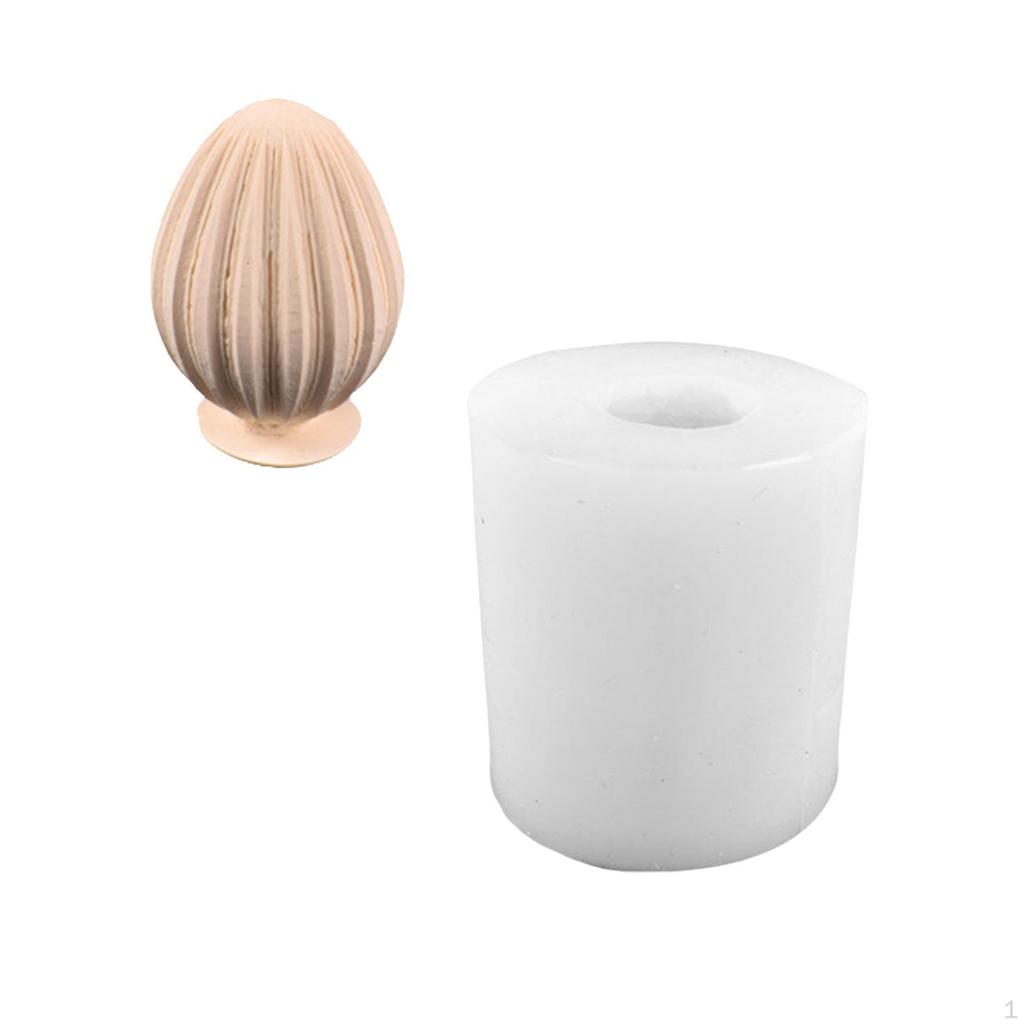 3D Easter Eggs Casting DIY Figurine Handmade Accessories Decoration Art Crafts Reusable Silicone