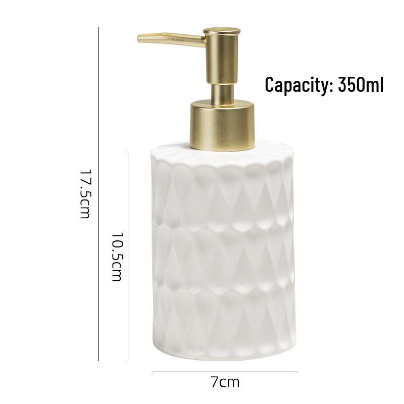 OIMG Ceramic Soap Dispenser 2-Pack