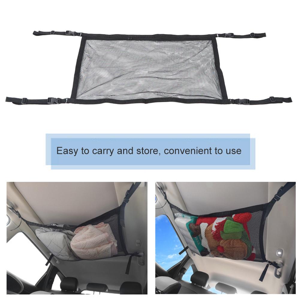 Black Oxford Cloth Outdoor Travel Multifunction Expand Car Roof Back Storage BagStorage Bag