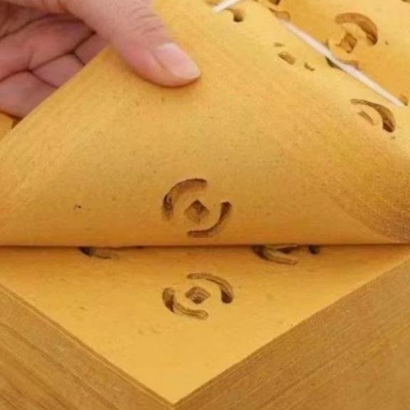 Ручная работа, утолщенная, оригами, золотая и неокрашенная серебряная фольга в виде слитков