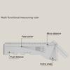 1 st Multifunktionella Extra Glasögonjusteringsmätverktyg Vinklad Linjal Avståndsmätare Ögon Oftaalmologiskt Verktyg