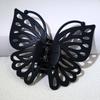 9cm Sweet Women Girl Young Fashion Gift Back Head Clip Hairpin Candy Color Single Layer Hollow Wing Antennae Butterfly Hair Claw