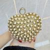 Dinner Chain Mouth Red Envelope Party Evening Dress Cross-body Bag Exquisite Hand-held Small Bag
