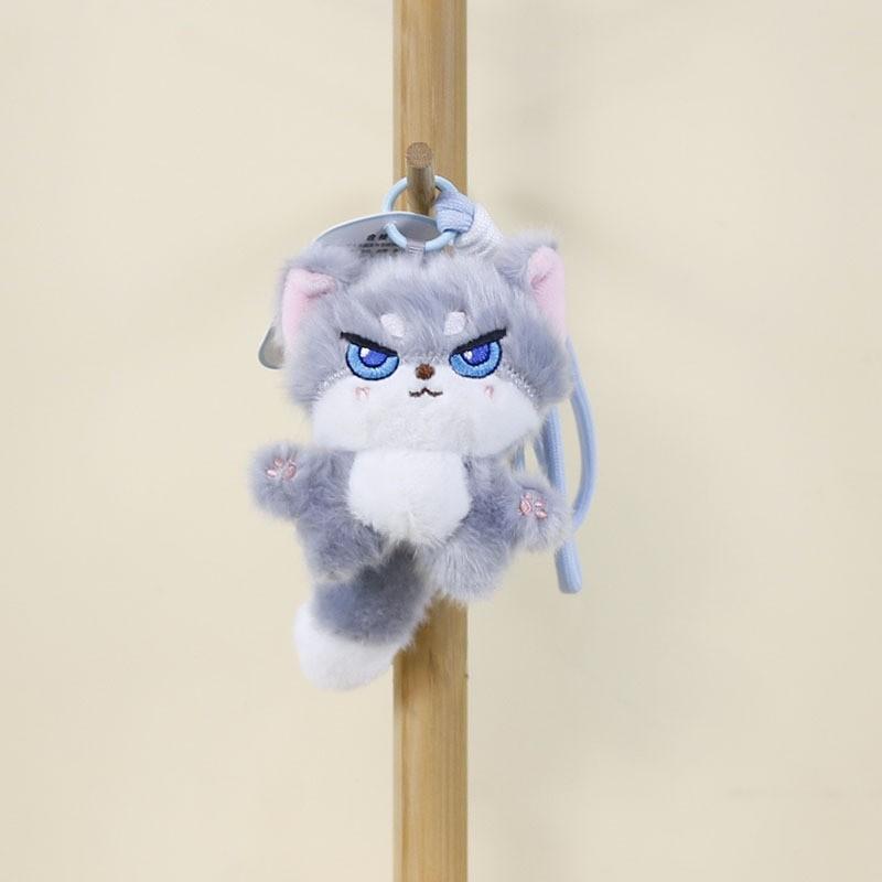 Plush Fox Keychain Cute Animal Pendant For Kids And Adults
