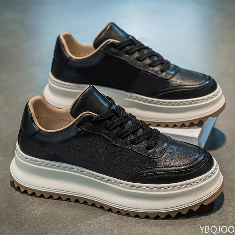 Fashion Men's Spring New High end Retro Casual Shoes Versatile Simple Comfortable Daily Commuting Wear resistant Men's Shoes