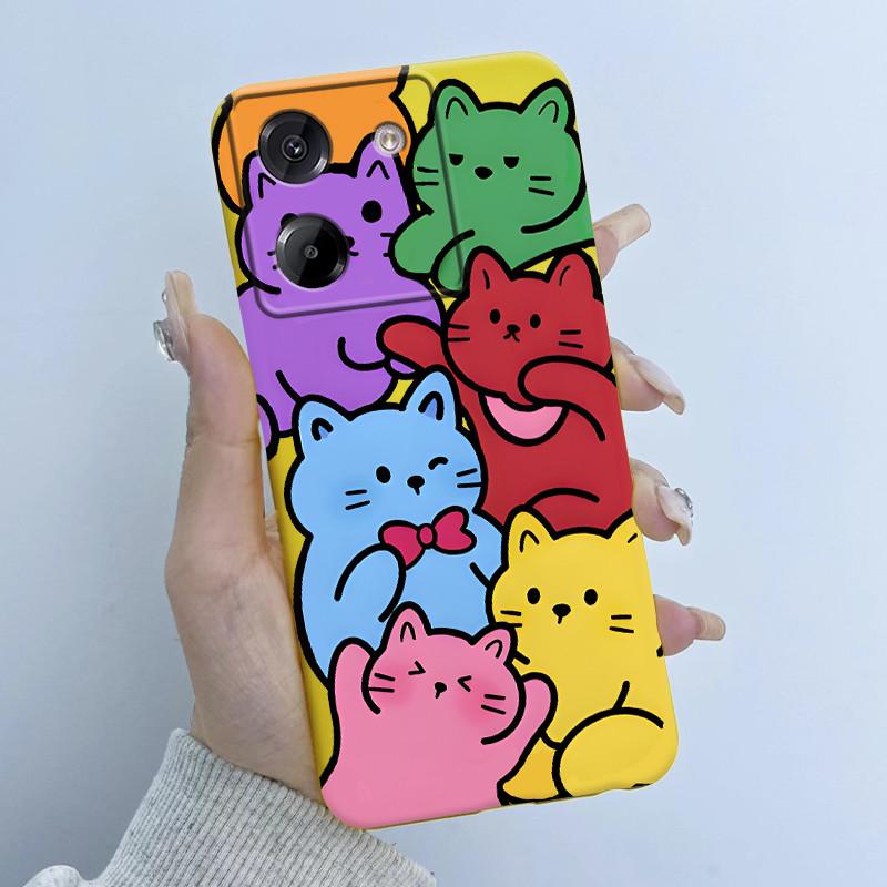 For Xiaomi Poco M7 Pro 5G Phone Case Fashion Flower Girl Design Soft Silicone TPU Back Housing for Poco M 7 Pro M7Pro 5g Covers