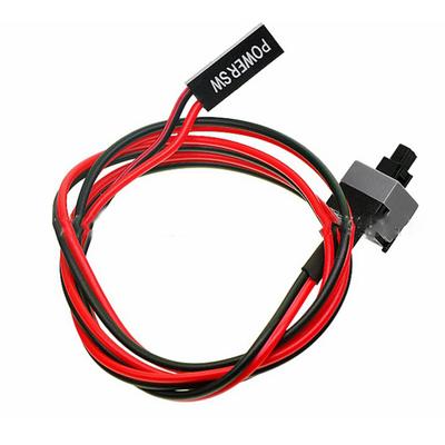 5 sztuk 50 cm długości Kabel przełącznika przycisku zasilania Do przełączników PC Reset Zasilanie komputera