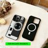Funny Camera Phone Case For iPhone17,16,15,14,13,12,11 Plus,Pro Magnetic For Magsafe Wireless Charging