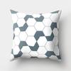 Simple Black and White Geometric Art Pattern Cushion Cover Home Living Room Sofa Decoration Square Pillow Pillow Cover