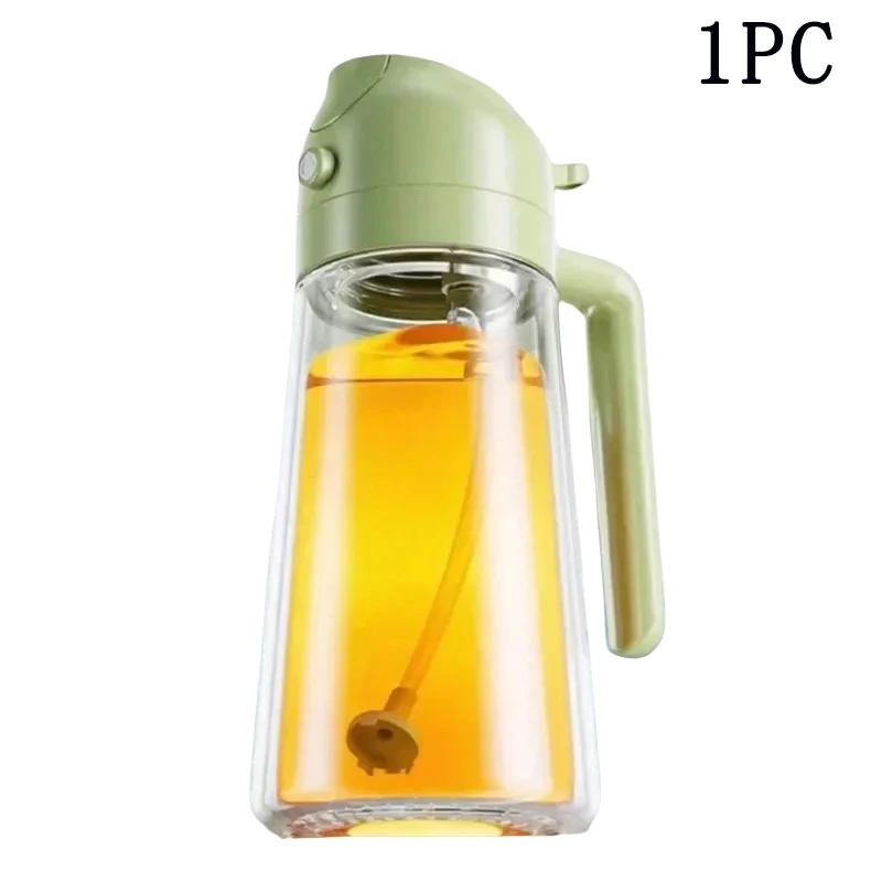 Kitchen Oil Spray Bottle Household Spray Pour Dual-use Air Fryer Olive Oil Cooking Oil Barbecue Spray Atomized Oil Spray Bottle