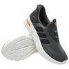 adidas Cloudfoam Flex-Lounger Bequem Rutschfest Verschleißfest Atmungsaktiv Niedrig geschnitten Laufschuhe Unisex Sneaker Grau Schwarz KJ5914