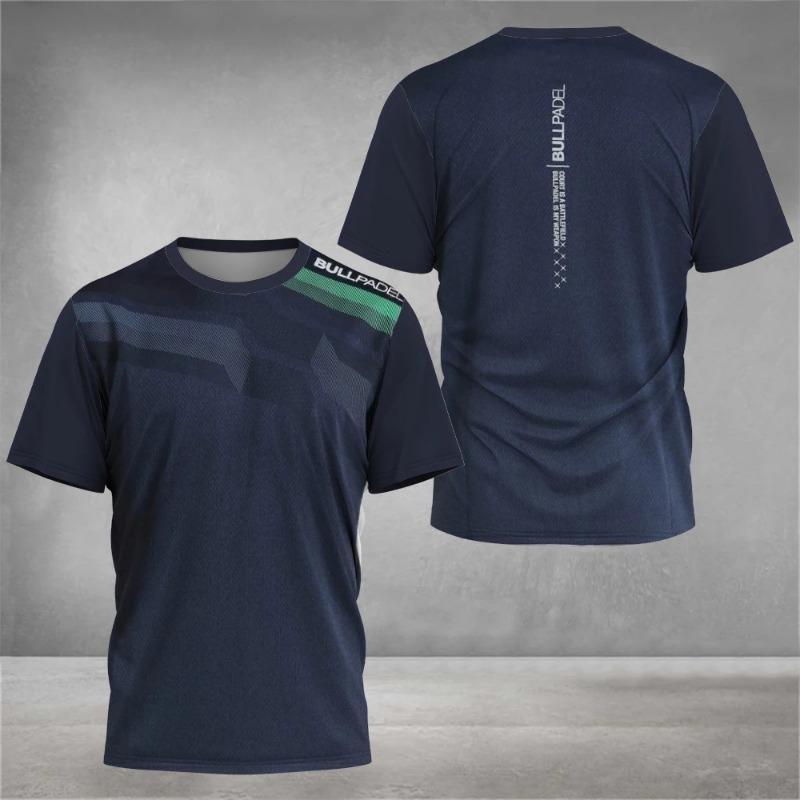 

Cool Padel Breathable Short Sleeve Fitness Series Summer Quick Dry Short Sleeve Street Men s Top New Padel Sports T-Shirt XXS
