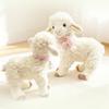 Plush Sheep Toy Small Stuffed Animal Sheep Doll Cute Soft White Little Lamb Toy for Kids Boys Girls Birthday Home Decor
