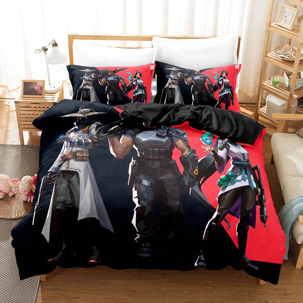 Games  Bedding Set Teenage Bedding Set High Quality Quilt Cover Gifts For Children Single Double Large Size